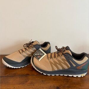 Merrell Men's Brown and Black Athletic Shoes